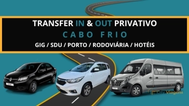 PRIVATIVO: Aeroporto - Cabo Frio - Aeroporto